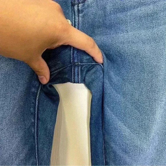 KanCan™ High Rise Medium Destructed Skinny Jean Sz 27 - Picture 10 of 13